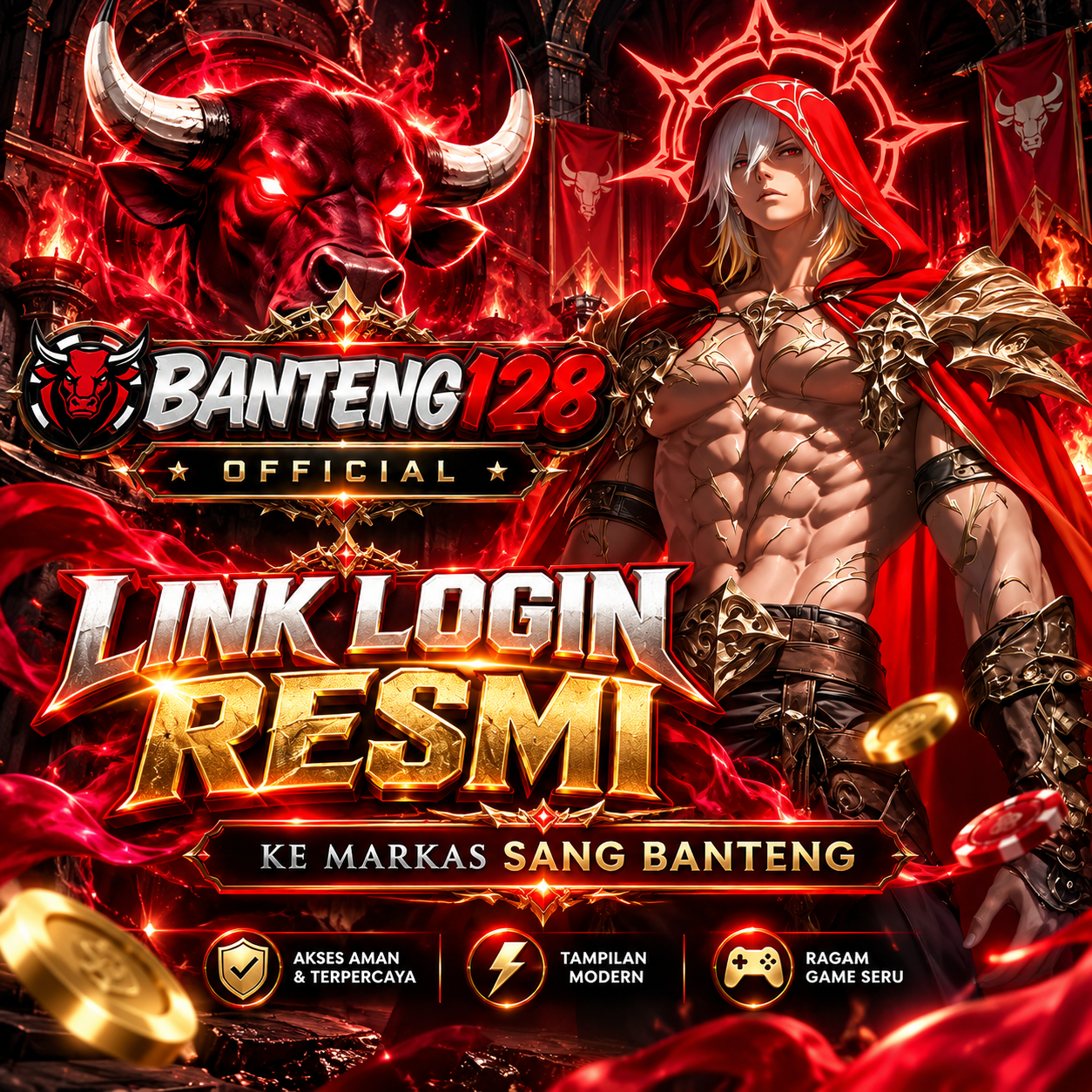 Banner Game Online BANTENG128